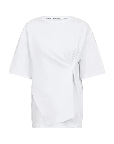 Co´Couture - MedaxCC Asym T-shirt - White